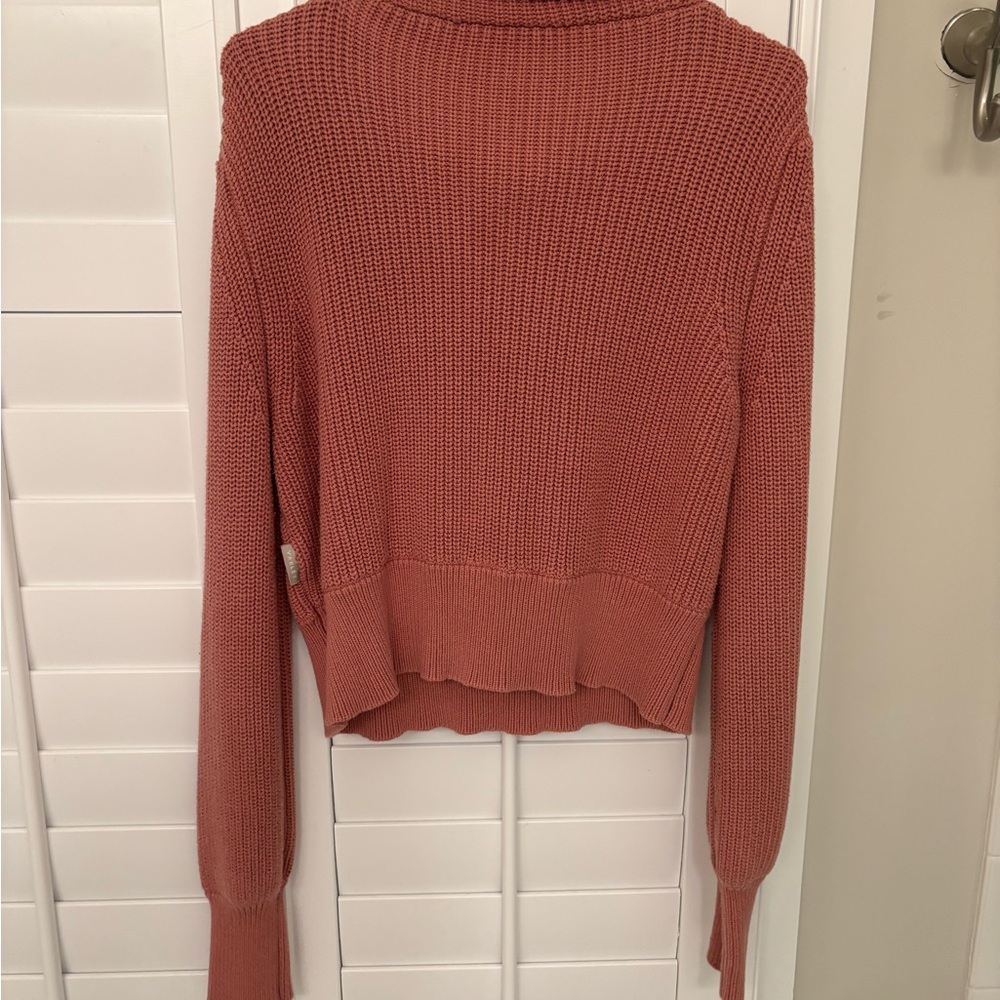Varley Pink Ribbed Sweater - Picture 5 of 5